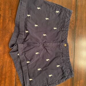 Ralph Lauren Navy and White Polo Shorts